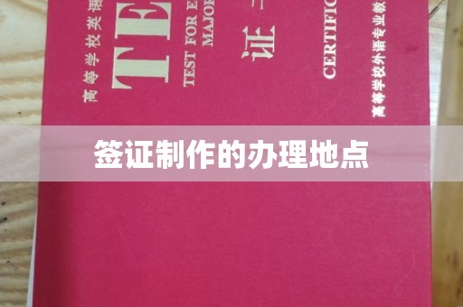 衡水签证制作的办理地点
