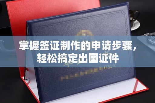 衡水掌握签证制作的申请步骤，轻松搞定出国证件