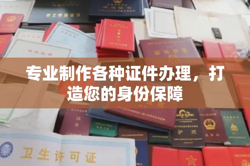 衡水专业制作各种证件办理，打造您的身份保障