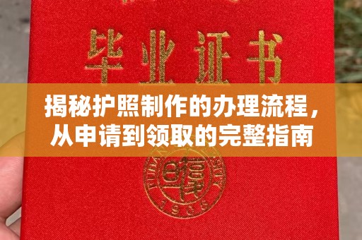 衡水揭秘护照制作的办理流程，从申请到领取的完整指南